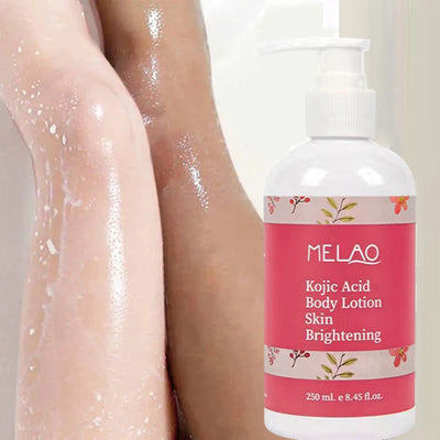 MELAO KOJIC ACID BODY LOTION Skin Brightening Daily Moisturizer & Glowing Skin, Boost Hydrating