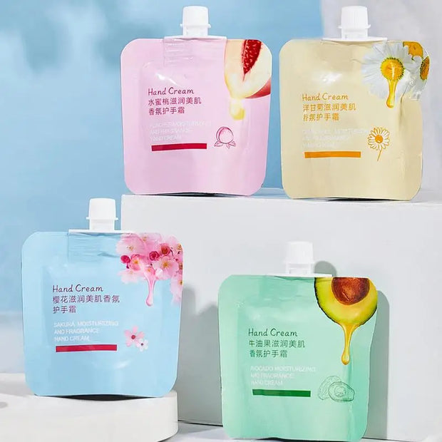 Scented Hand Moisturizer Long-lasting Hydrating Moisturizing Anti Dry Cracking Hand Cream Travel Size Hand Lotion For all skin