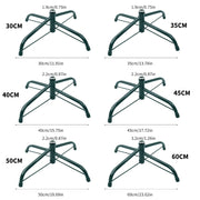 Rustproof Metal Christmas Tree Holder Base Folding Support Stand for Artificial Trees Rusts Resistant Tree Bracket