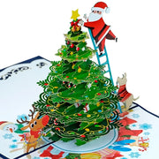 Christmas 3D Santa Claus Decorative Card | Perfect for Festive Occasions | Great Gift for Parents, Siblings, Teachers Classmates