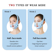 Intelligent Electric Double Chin V-Shaped Face Machine Anti-Wrinkle Facial Massage Adjustable Intensities  Women's V-Face Device