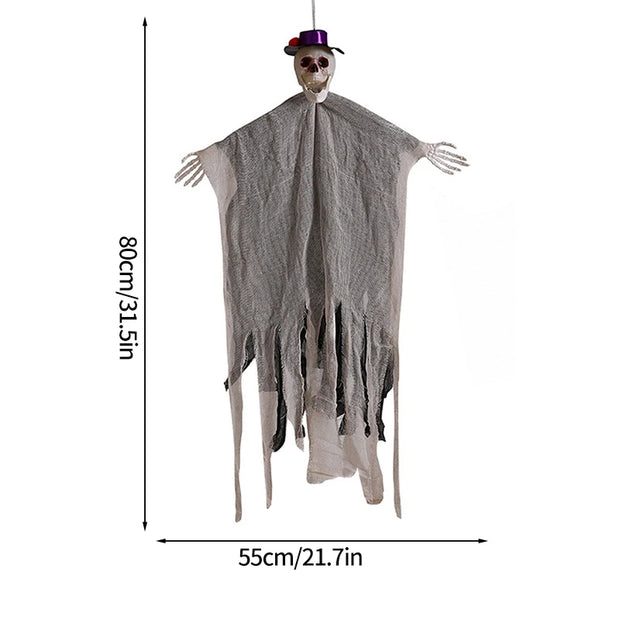 Day of The Dead Halloween Decoraiton 2025 Hallowen Outdoor Decor Hanging Flags Ghost Skeleton Decor Home Decor