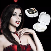 Retractable Vampire Teeth Halloween Dentures Vampire Teeth Horror Halloween Cosplay Party Decoration Reusable Halloween
