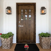 Nutcracker Doll Floor Door Kitchen Bath Mats Anti-Slip Indoor Christmas Soldier Toy Doormat Garage Entrance Rug Carpet Footpad