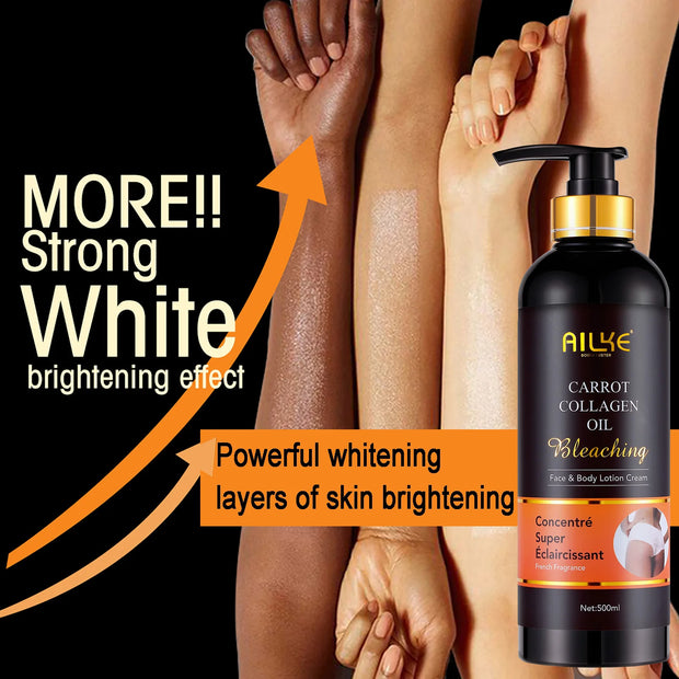 AILKE Collagen Skin Care Kit, Reduce Spots, Whitening, Even Skin Tone, For Dark Skin, Black Skin, African Skin, Caramel Skin