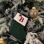Christmas Stockings Hanging Pendant Christmas Stocks Gift Decoration Alphabet Letter Sock 2026 New Year Decorative Knitting Sock