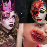 Halloween Fake Blood Prop 60ml Horror Cosplay Liquid Blood Cosmetics Artificial Plasma Supplies Pranks DIY Halloween Supplies