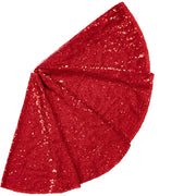 60/90/120cm Gold Christmas Tree Skirt Decoration Sequin Tree Skirt Red Silver Christmas Tree Decoration Bottom Apron Tree Skirt