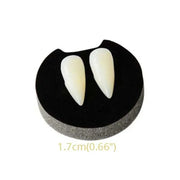 1/2/3/4pcs Halloween Decoration Vampire Teeth Fangs Dentures Props Halloween Cosplay Props False Fangs With Solid Glue Halloween