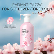 200gLAIKOU Sakura Body Lotion Moisturizing Fragrant Hydrating Moisturizing Improving Dry Moisturizer Skincare