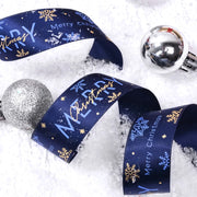 10 Yards/Roll Christmas Series Ribbon Festive Atmosphere Tree Decoration Xmas Gifts Packaging DIY Handmade material Cake Baking