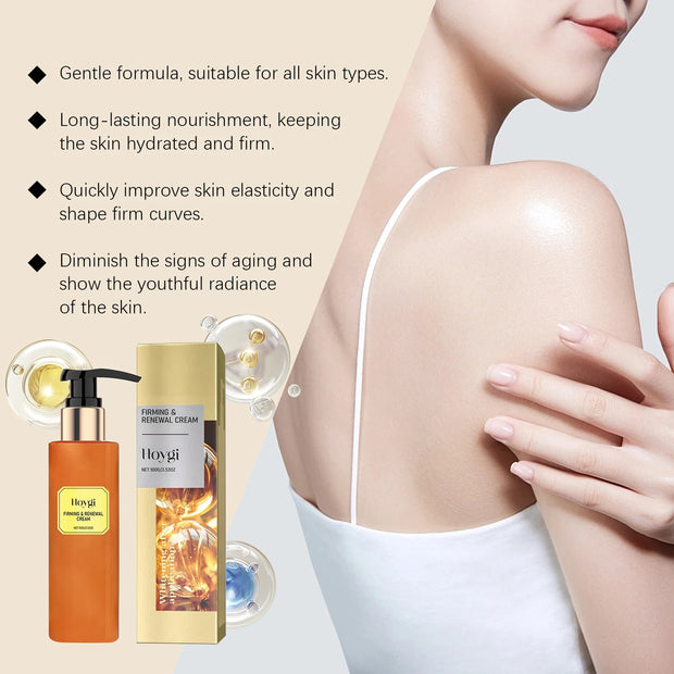 Firming Body Cream Increase Elasticity Improve Sagging Skin Reduce Wrinkle Neck Leg Massage Tightening Sooth Lifting Body Lotion