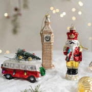 Christmas Glass Ornament Merry Christmas Decorations for Home 2024 Xmas Tree Ornament Navidad Noel Kids Gift Happy New Year 2025