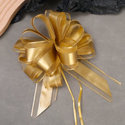10/1PCS Pull Bow Gift Ribbons Flower Wrappers For Wedding Events Adornment Birthday Christmas Party Car Decor Gifts Box Bows