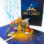 3D Pop UP Santa Cards Marry Christmas Greeting Cards Party Invitations Gifts New Year Greeting Card Anniversary Gifts Postcard