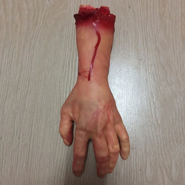 Halloween Decor Horror Props Bloody Broken Finger Eyeball Ear Tricky Toy Fake Body Organs for Haunted House Party Supplies