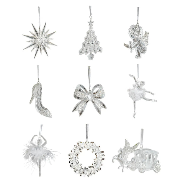 Christmas Decoration Collection Party Supplies Celebration Indoor Hanging Pendant for Cabinet Window Farmhouse Home Holiday