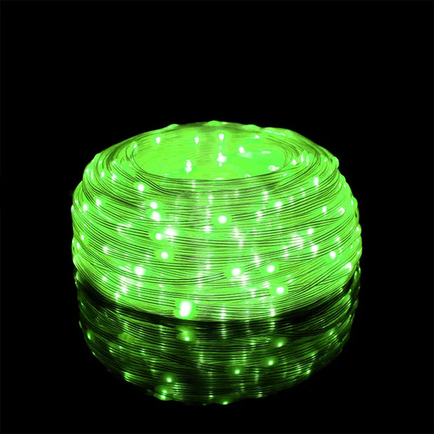 Christmas Decorations For Home 2025 Led Festoon Fairy Lights 20/50/100M EU/US Plug New Year 2025 Street Garland On The House