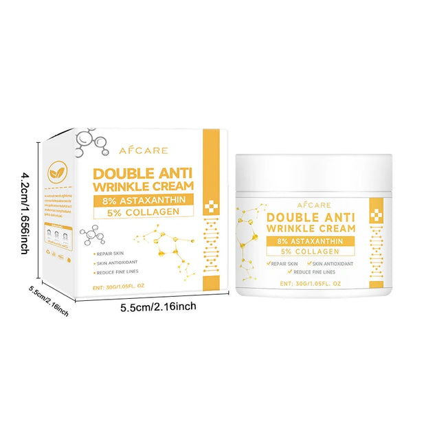 Astaxanthin Anti Wrinkle Face Cream Retinol Anti-aging Moisturizer Cream Nourishing Skincare Products Balance Skin Tone