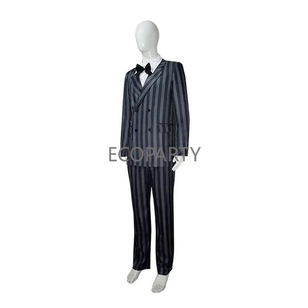 New The Addams Cosplay Family Wednesday Addams Costume Halloween Black Dress for Women Cosplay Costume suits 20
