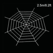 150/250cm Black White Spider Web Giant Stretchy Cobweb For Home Bar Garden Haunted House Horror Props Halloween Party Decoration