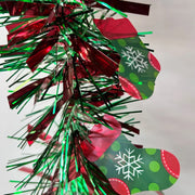 2M Merry Christmas Decorations Strip Ribbon Christmas Tree Ornament Bears Gingerbread People Snowmen New Year Supplies Red Green