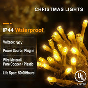 Christmas Decorations 2025 Street Garland On The House Outdoor Festoon Led Icicle Curtain Lights 4M(W)*0.6M(H) White Flash Fairy