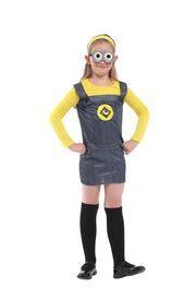 Halloween/Christmas/New Year Boys and Girls Theme Show Costumes, Minions Stage Props