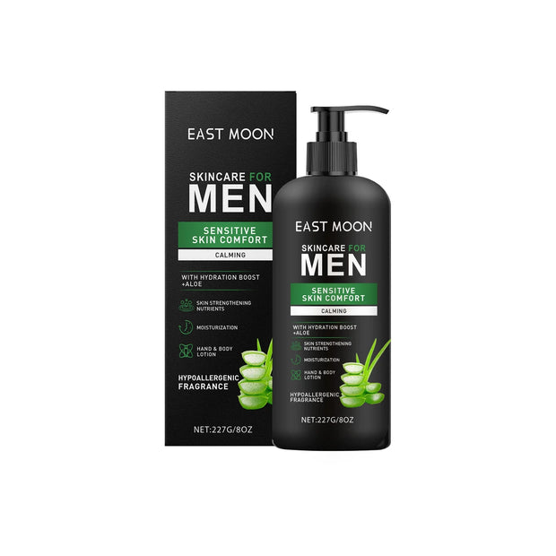 East Moon Men's Body Lotion Series Moisturize Dry Improve Sagging Oil Control Lasting Fragrance Brighten Skin Nourishing Creams