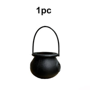 Witch Cauldron Buckets Set, Halloween Candy Bowls for Parties & Events, Perfect for Halloween, Easter, St. Patrick's Day