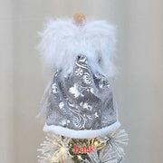 Festival Angel Doll Tree Top Star Delicate Durable Christmas Tree Top Star Golden Atmosphere Christmas Angel Topper Xmas