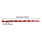 New 12PCS Christmas Pull String Bows Big 3.54 Inch Gift Bows Ribbon for Xmas Present Wrapping Florist Flower Basket Decoration