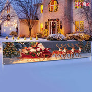Christmas Outdoor Banner Merry Christmas Decorations For Home 2025 Outdoor Decor Xmas Navidad Noel Natal Happy New Year 2026
