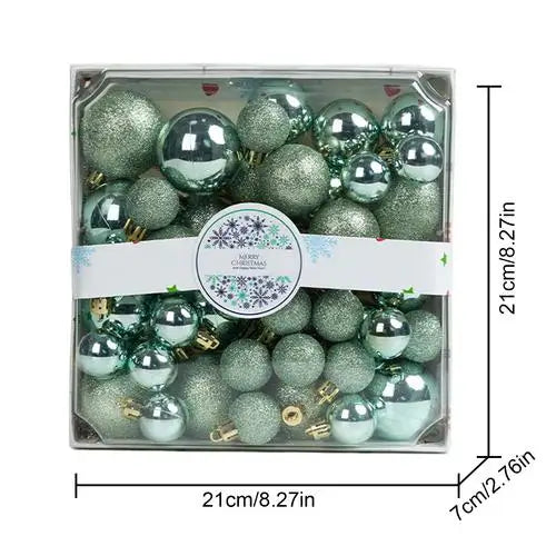 8/6/5/4/3cm Christmas Balls Black White Hand-Painted Hanging Ball Xmas Tree Pendants Ornaments Home Decor 2025 New Year Gifts
