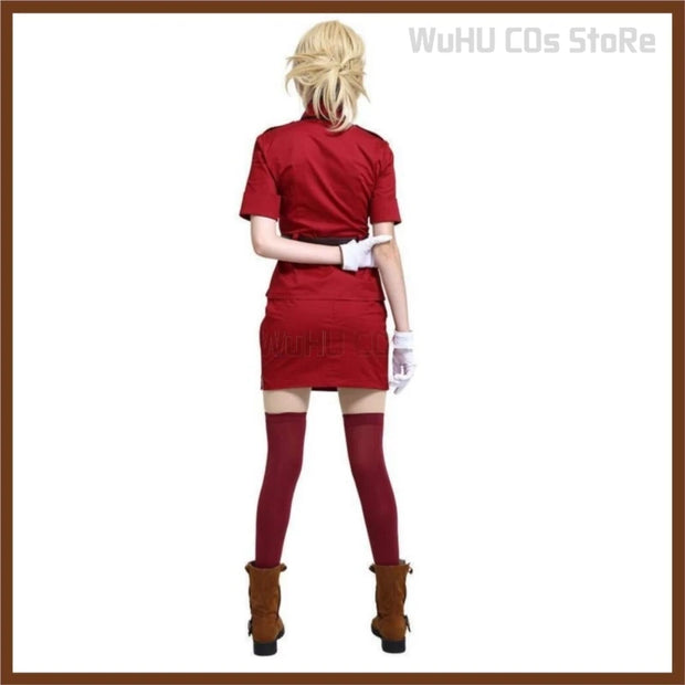 Anime Comic Hellsing Herushingu Seras Victoria Cosplay Costume Vampire Red Police Uniform Skirt Wig Woman Sexy Carnival Suit