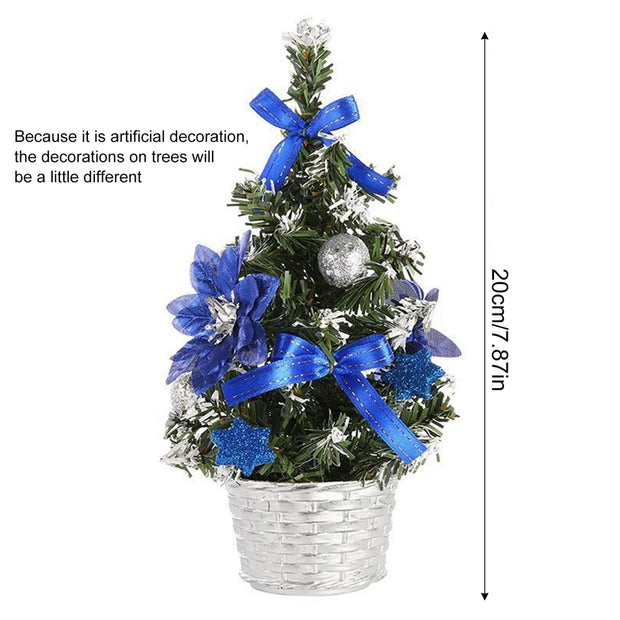 Christmas Tree Artificial Christmas Tree DIY Handicraft  New Year Gift for Home Bedroom Party Decorations