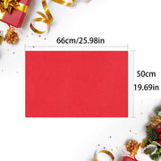 10sheets Christmas Tissue Paper Sheets 50*66cm Christmas Wrapping Paper for DIY and Craft Gift Bags Decorations