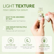 Green Tea Skin Care Set Oil Control fresh Serum Day Cream Repair Face Nourish Toner Cleaning Mud Mask Skin Care suit