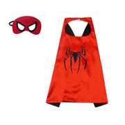 MINISO Superhero Cape Cartoon Anime Cosplay Costumes Gig Cape Mask Halloween Clothing Boy Birthday Gift Girl Novelty Accessories