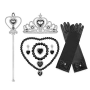 2025 Girls Cosplay Vampire Halloween Dress For Kids Ghost Bride Gothic Costume Count Vampiran Carnival Outfit Black Red Clothes