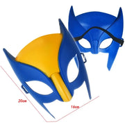 Wolverine Mask Halloween Mask for Kids Cosplay Prop Themed Party Decorations Wolverine Claw Props Role Play Birthday Gift