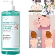 16.9 oz Salicylic Acid Body Wash, Gentle & Smoothing  Mild Exfoliating Daily Acne Body Wash Deep Cleanses Back Acne and Sebum