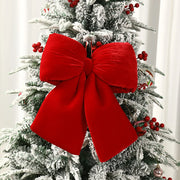 Christmas Tree Bow Decoration Merry Christmas Decoration for Home 2025 Pendant Xmas Ornaments Navidad Natal New Year Gift 2026