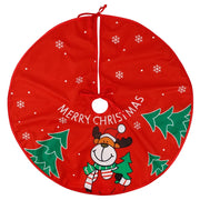 Christmas Tree Skirt Classic Christmas Tree Carpet Base Mat Xmas Trees Skirts Base Cover Home Indoor Party New Year Decorations