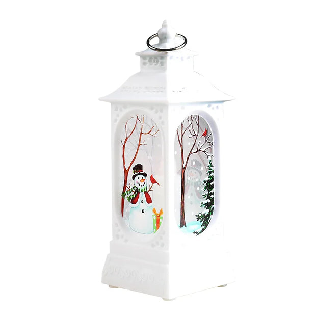 Christmas Lanterns Light Merry Christmas Decorations for Home Christmas Tree Ornaments 2025 Navidad Xmas Gifts New Year Pendants