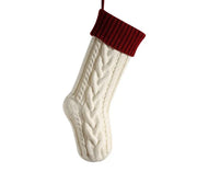 Personalized Christmas Stockings Custom Embroidered Christmas Stocking Monogram Stocking Christmas Gifts Knit Christmas Stocking
