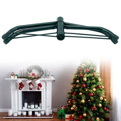 Rustproof Metal Christmas Tree Holder Base Folding Support Stand for Artificial Trees Rusts Resistant Tree Bracket