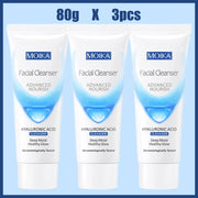 Facial Foam Cleanser Gentle Cleansing Pores Oil Control Blackhead Removal Whitening Moisturizing Korean Skin Care Products 80g