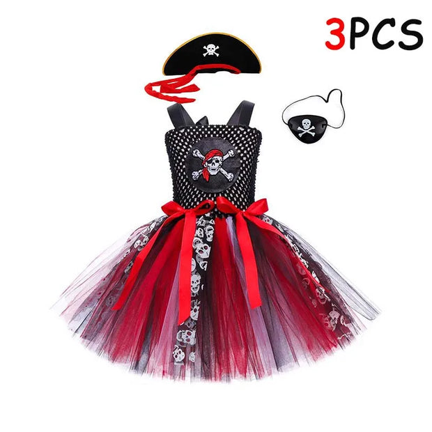 Halloween Kid Girl Cosplay Costume Maleficent Tulle Purple Black Dress Girls Vestidos Party Evil Queen Mesh Princess Dresses