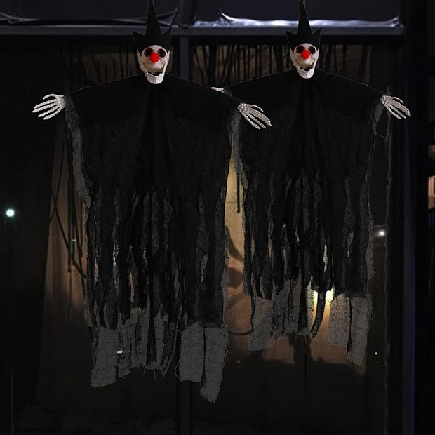 Day of The Dead Halloween Decoraiton 2025 Hallowen Outdoor Decor Hanging Flags Ghost Skeleton Decor Home Decor